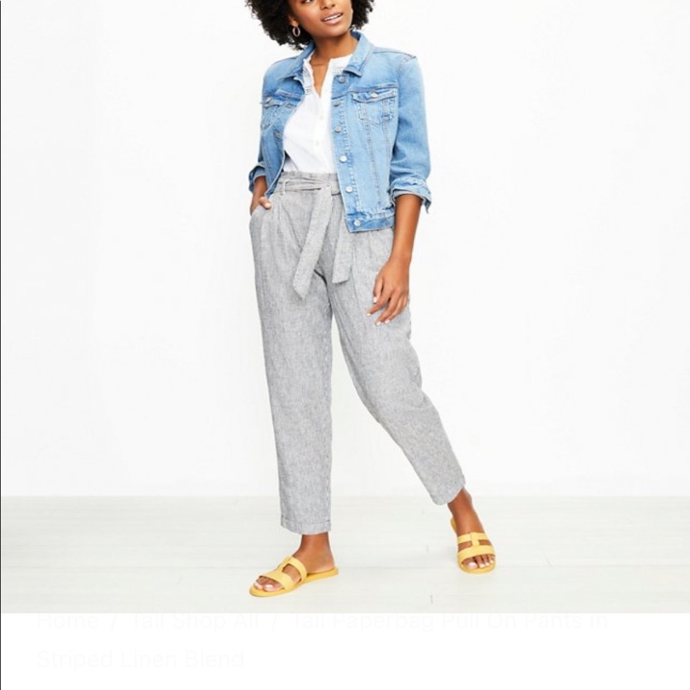 Paper Bag Tie Pant